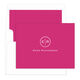 Circle Initials Folded Note Cards Image 7 of 19